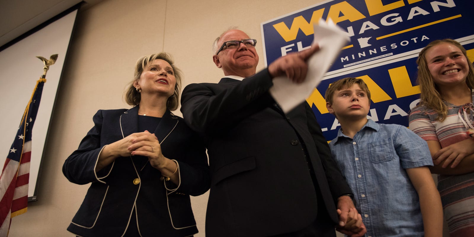 Tim Walz's wife Gwen, a former teacher, is a 'champion' of college ...